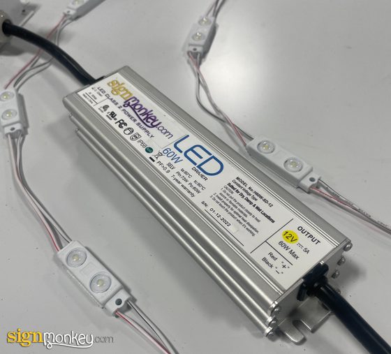 LED sign power supply