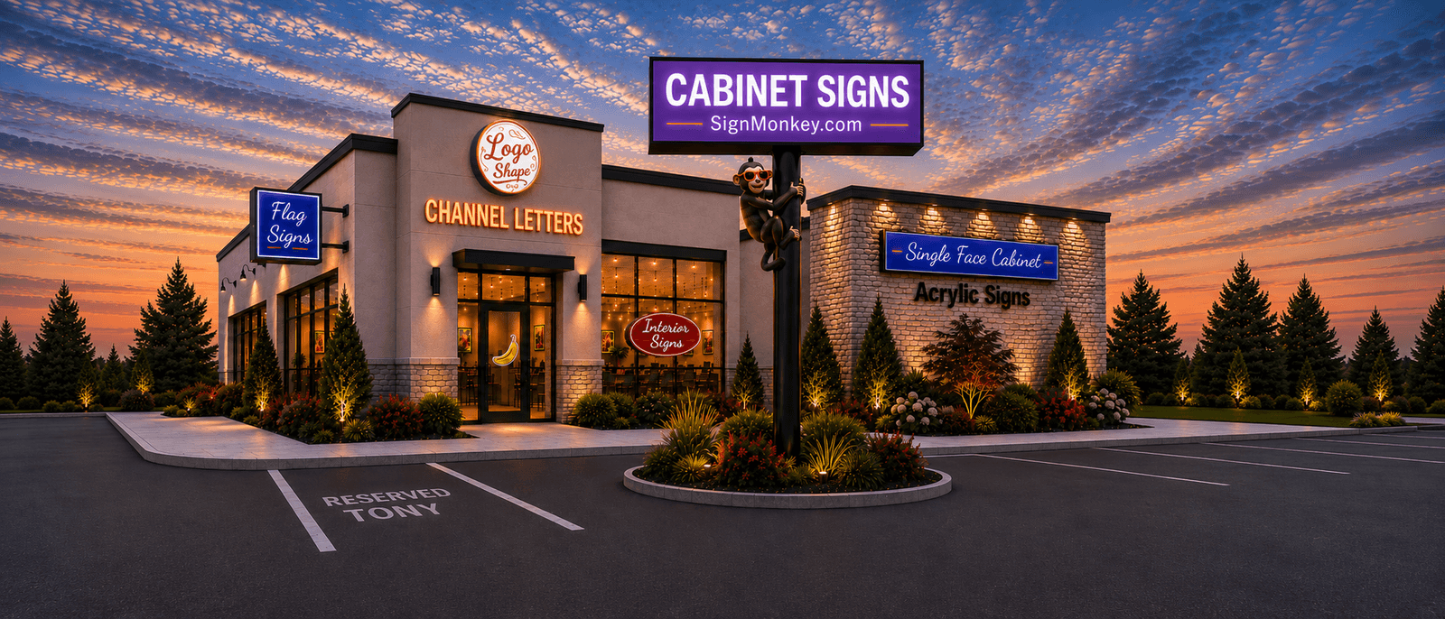 Custom Storefront Signs | Channel Letters, Cabinet Signs & More