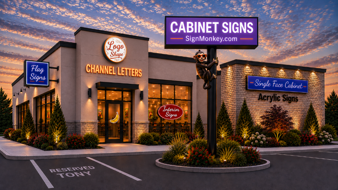 Custom Storefront Signs | Channel Letters, Cabinet Signs & More